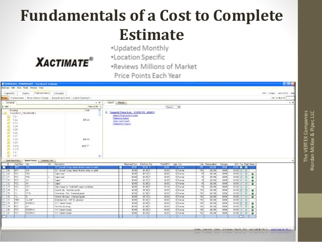 how to update xactimate pricing for water